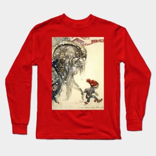 Yule Goat - John Bauer Long Sleeve T-Shirt